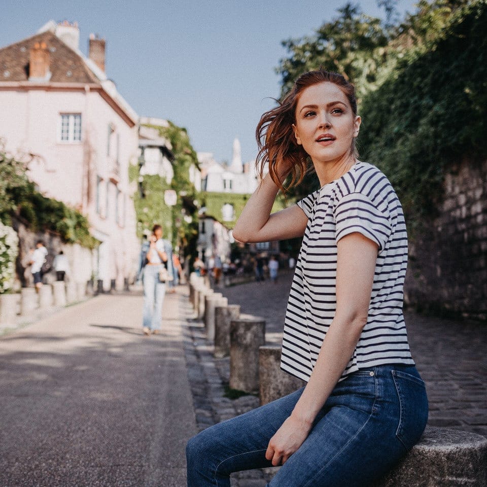 Maggie Geha in Paris by Maxime Decarsin