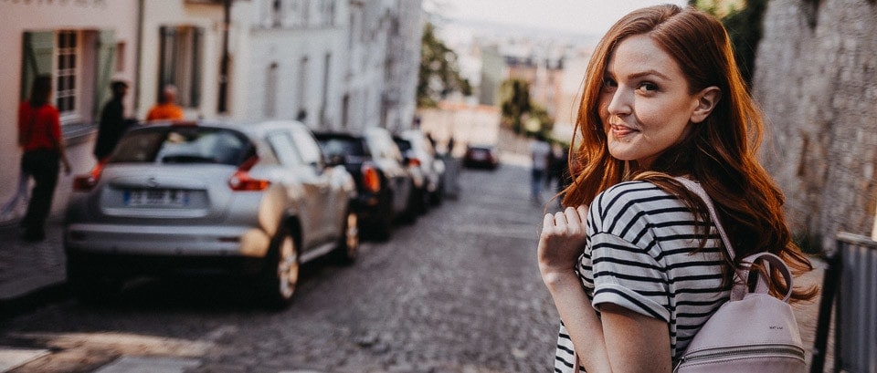 Maggie Geha in Paris by Maxime Decarsin