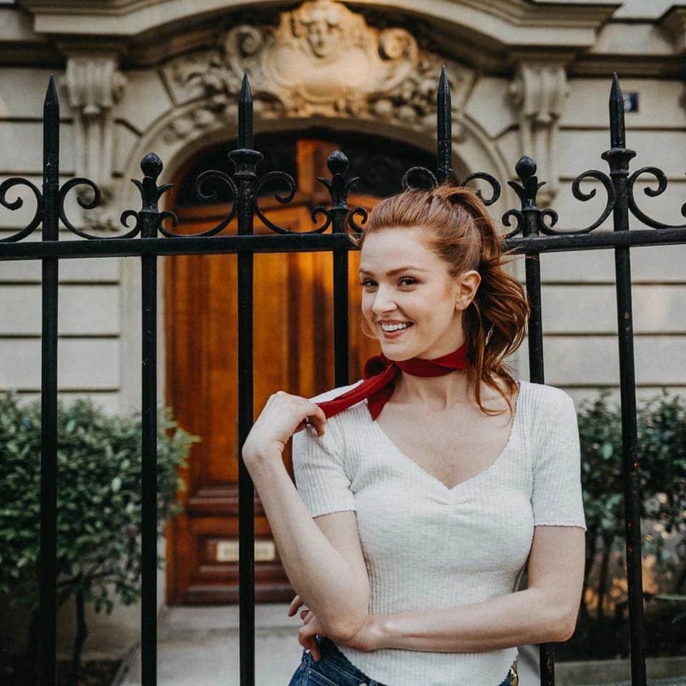 Maggie Geha in Paris by Maxime Decarsin