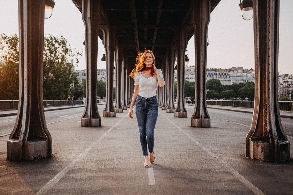 Maggie Geha in Paris by Maxime Decarsin